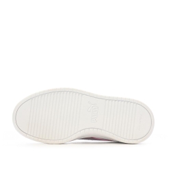 Baskets Blanches/Violet Fille Puma Rickie