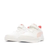 Baskets Blanches/Rose Fille Puma Rickie