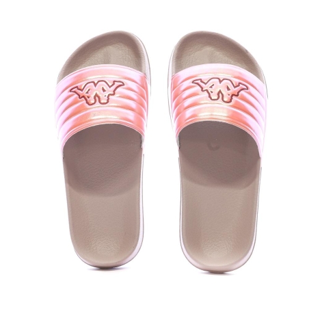 Claquettes Mauve/Rose Fille Kappa Logo Searl