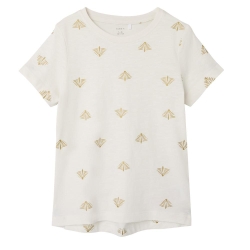 T-shirt Blanc Fille Name It Nellen