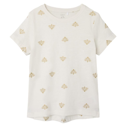 T-shirt Blanc Fille Name It Nellen