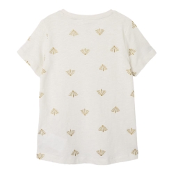 T-shirt Blanc Fille Name It Nellen