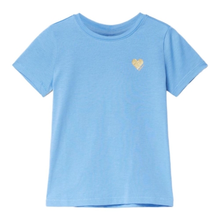 T-shirt Bleu Fille Kids Only Kita