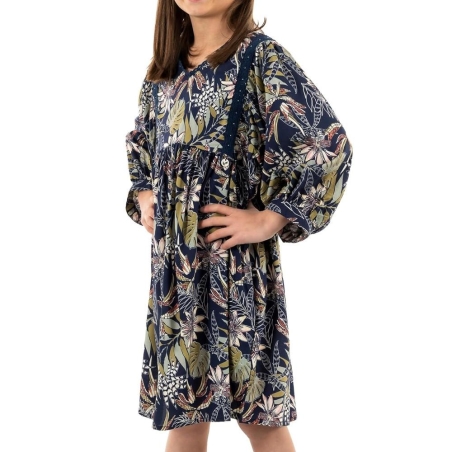 Robe Marine Fille Kaporal Fairy