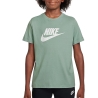 T-Shirt Vert Fille Nike FZ5178