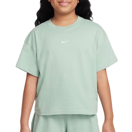 T-shirt Bleu Fille Nike FZ5559
