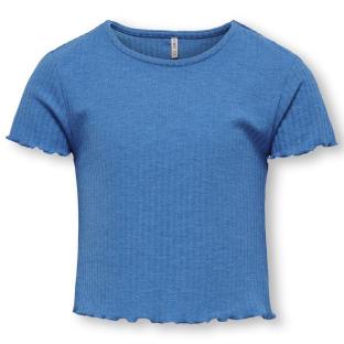 T-shirt Bleu Fille Only Kids Ognella