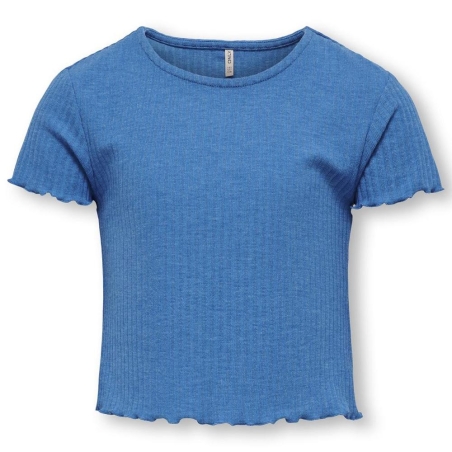 T-shirt Bleu Fille Only Kids Ognella