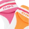 x2 Paires de Chaussettes Rose/Orange Fille Dim D0B47