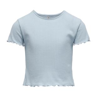 T-shirt Bleu Clair Fille Only Kids Ognella