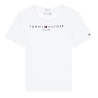 T-shirt Blanc Fille Tommy Hilfiger Essential