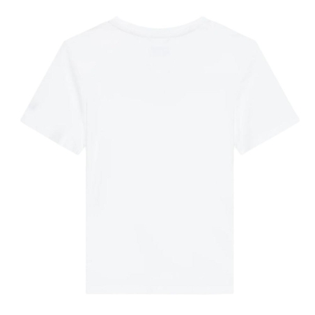 T-shirt Blanc Fille Tommy Hilfiger Essential