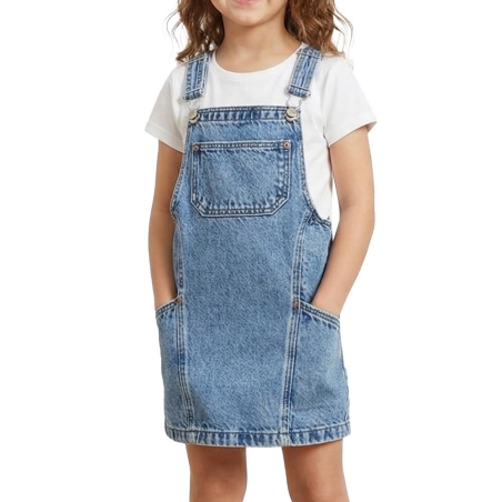 Robe Bleu Fille Kids ONLY Cille