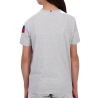 T-Shirt Gris Fille Le Coq Sportif N°1 ChinÉ