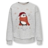 Sweat Gris Fille Kids ONLY Gyda