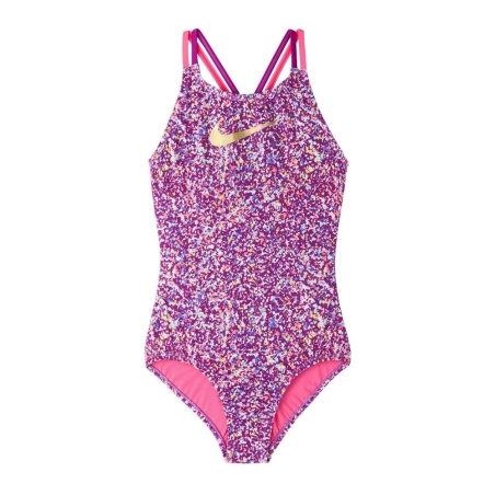 Maillot de bain Rose Fille Nike Spiderback