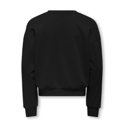 Sweat Noir Fille Kids ONLY Mya