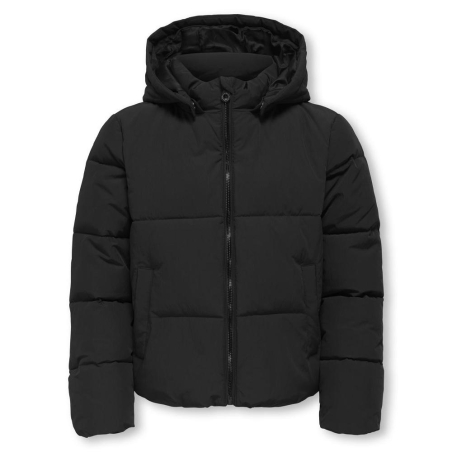 Doudoune Noire Fille Kids ONLY Kogmalias