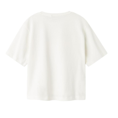 T-shirt Blanc Fille Name It Bara