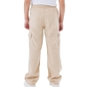 Pantalon en Toile Beige Fille Name it Wide Twill