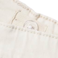 Pantalon en Toile Beige Fille Name it Wide Twill