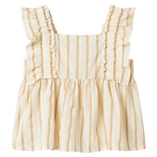 Débardeur Blanc/Beige Fille Name it Herdon