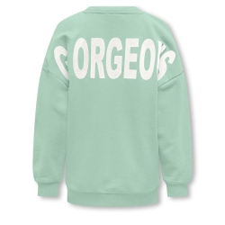 Sweat Vert Fille ONLY Georgia