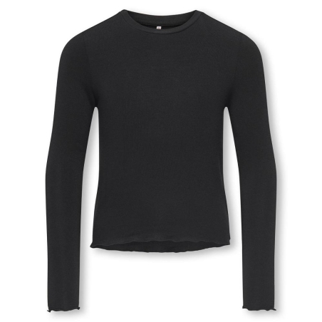 T-Shirt Noir Fille Kids ONLY Gamour