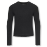 T-Shirt Noir Fille Kids ONLY Gamour