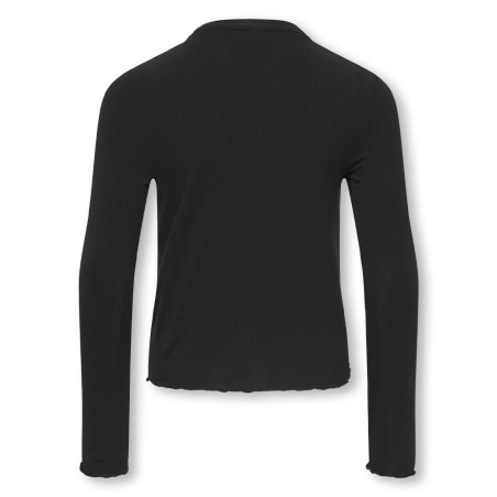 T-Shirt Noir Fille Kids ONLY Gamour