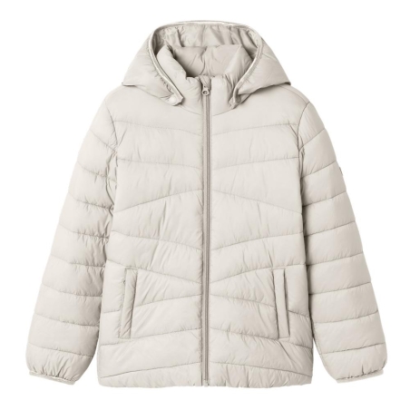 Doudoune Blanche Fille Name it Marble