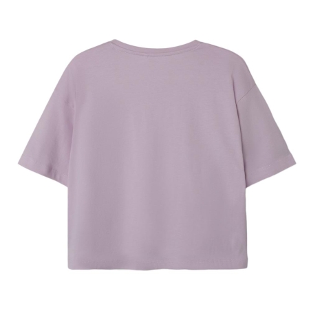 T-shirt Mauve Fille Name it Mlasso
