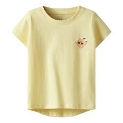 T-Shirt Jaune Fille Name it Capsl
