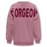 Sweat Rose Fille ONLY Georgia