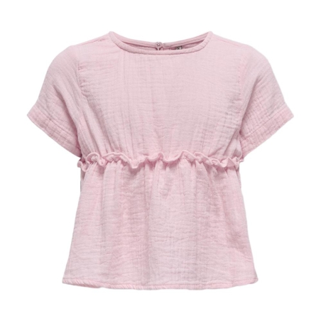 T-Shirt Rose Fille Kids ONLY Life KMGTHYRA