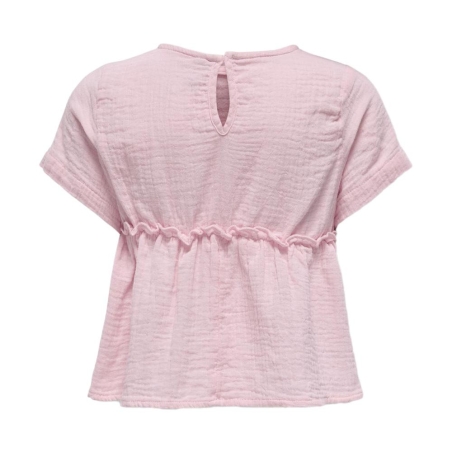 T-Shirt Rose Fille Kids ONLY Life KMGTHYRA