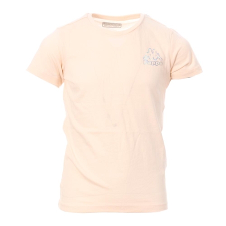 T-Shirt Rose Clair Fille Kappa Kiemma