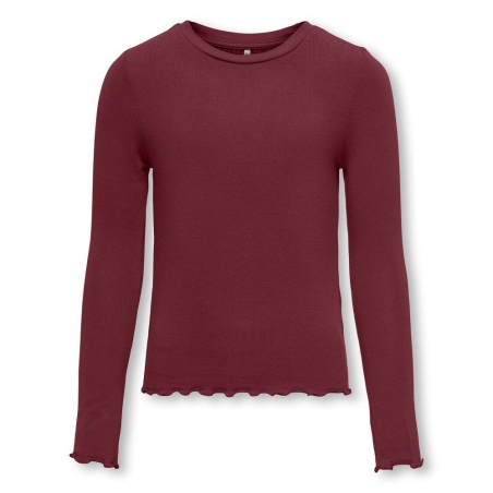 T-Shirt Prune Fille Kids ONLY Gamour