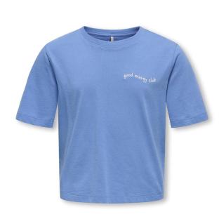T-Shirt Bleu Fille Kids ONLY Kogrex