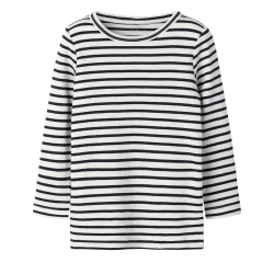 T-Shirt Manches Longues Bleu/Blanc Fille Name it Bani