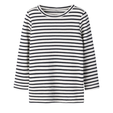 T-Shirt Manches Longues Bleu/Blanc Fille Name it Bani