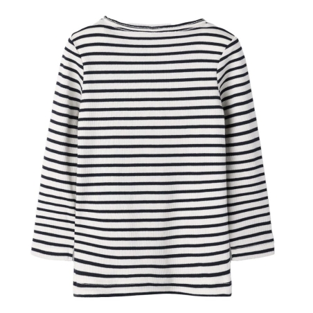 T-Shirt Manches Longues Bleu/Blanc Fille Name it Bani
