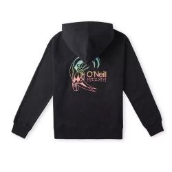 Sweat à Capuche Noir Fille O'Neill Circle Surfer