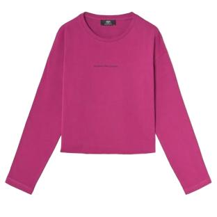 T-shirt Violet Fille Le Temps Des Cerises Catigi
