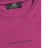 T-shirt Violet Fille Le Temps Des Cerises Catigi