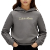 Sweat Gris Fille Calvin Klein Jeans Terr