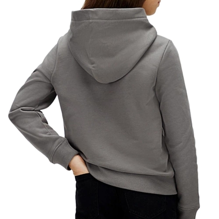 Sweat Gris Fille Calvin Klein Jeans Terr
