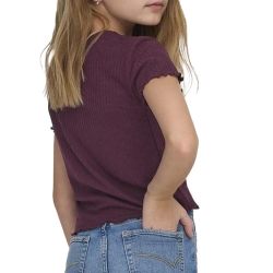 T-shirt Prune Fille Only Nella