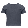 T-shirt Gris Foncé Fille Only Nella