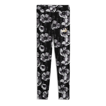 Legging Noir/Gris Fille Puma Class Act